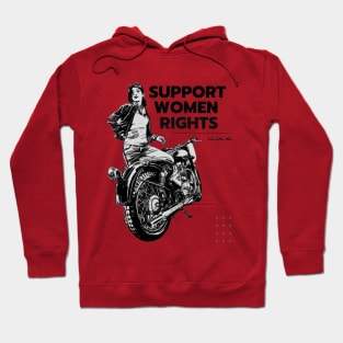 Support women rights vintage Hoodie